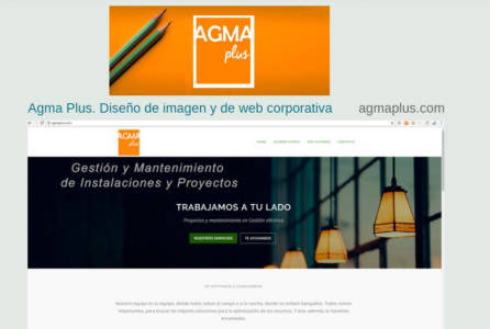 Agma, diseño corporativo y web 2016