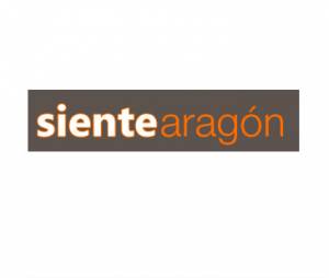 Dsieño de logo web Sientearagon para Brizna Imagen y Comunicación. 2009