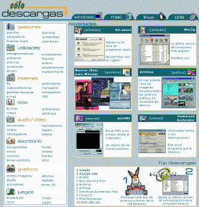 Diseño de web. 2003 